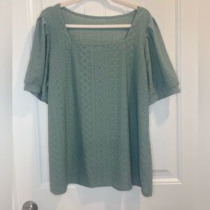 EUC Seafoam Green/Mint Green T-Shirt Size XXL